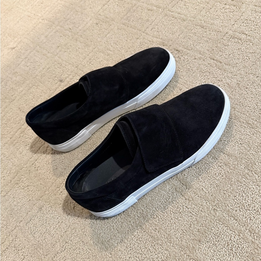 Men's Black Slip-On Shoes